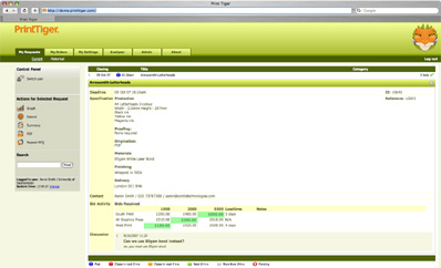 PrintTiger Screenshot